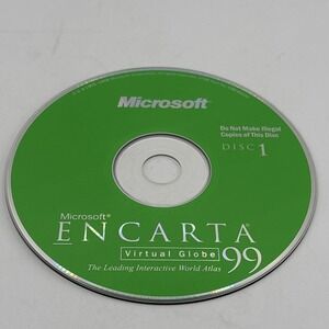 Microsoft Encarta Virtual Globe‎ 1999 The Interactive World Atlas